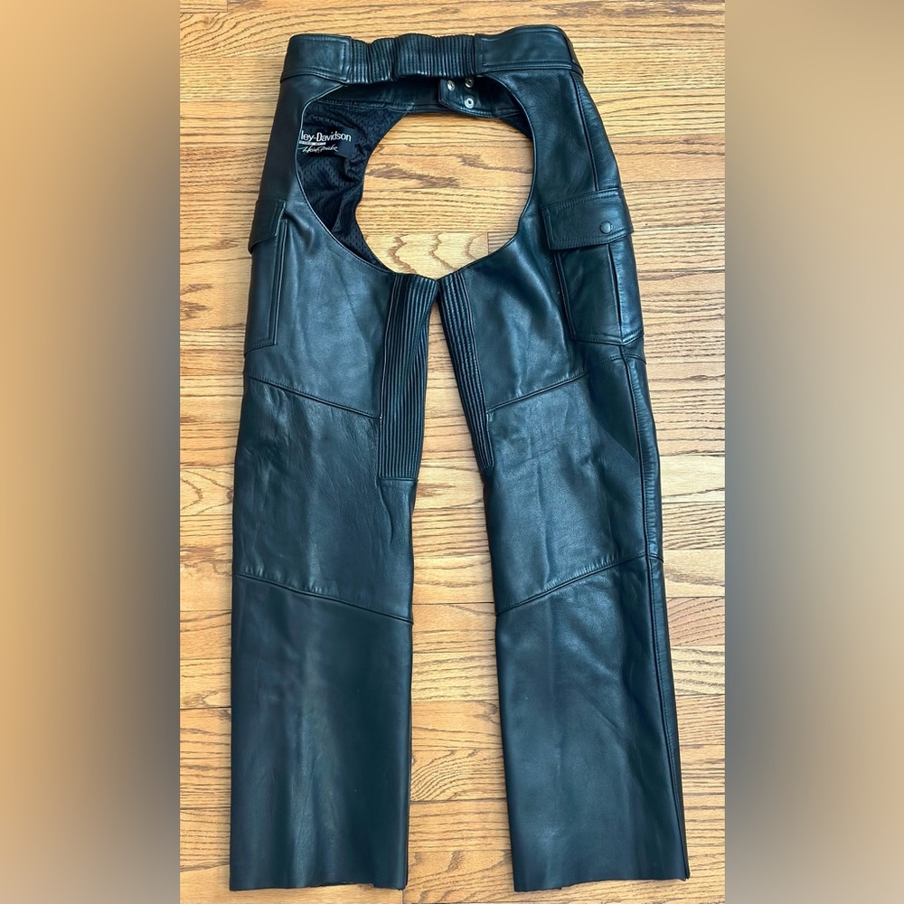 Harley-Davidson Women’s Leather Chaps by Hein Gericke - Size Small - Picture 6 of 9